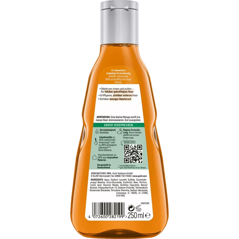 GUHL Shampoo Intensieve Versterking, 250 ml