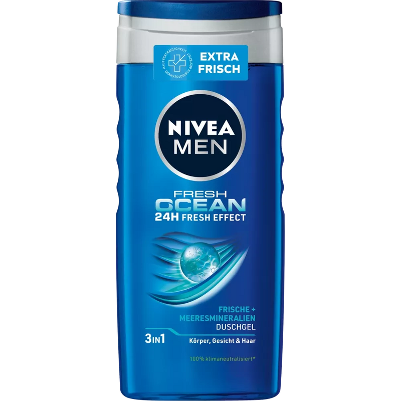 NIVEA MEN Douchegel Fresh Ocean, 250 ml