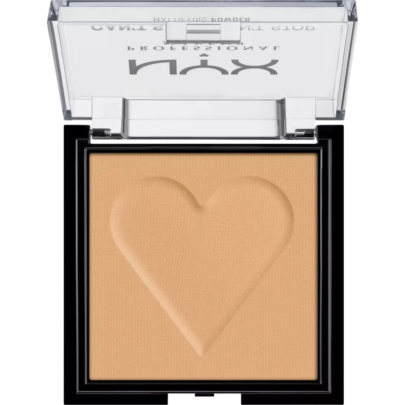 NYX PROFESSIONAL MAKEUP Poeder Can't Stop Won't Stop matterend Golden 05, 6 g