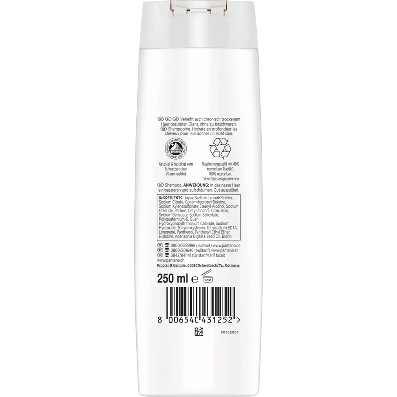 PANTENE PRO-V Shampoo wonderen Hydra Glow, 250 ml