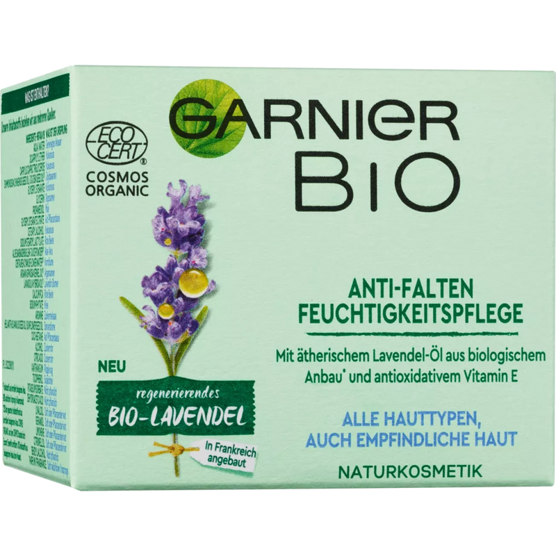 GARNIER BIO Dagcrème lavendel anti-rimpel, 50 ml