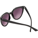 Lunettes de soleil SUNDANCE noires avec verres teintés violets, Nature, 1 pièce