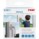 Reer WinLock raam- en balkondeurslot, wit, 1 stuk