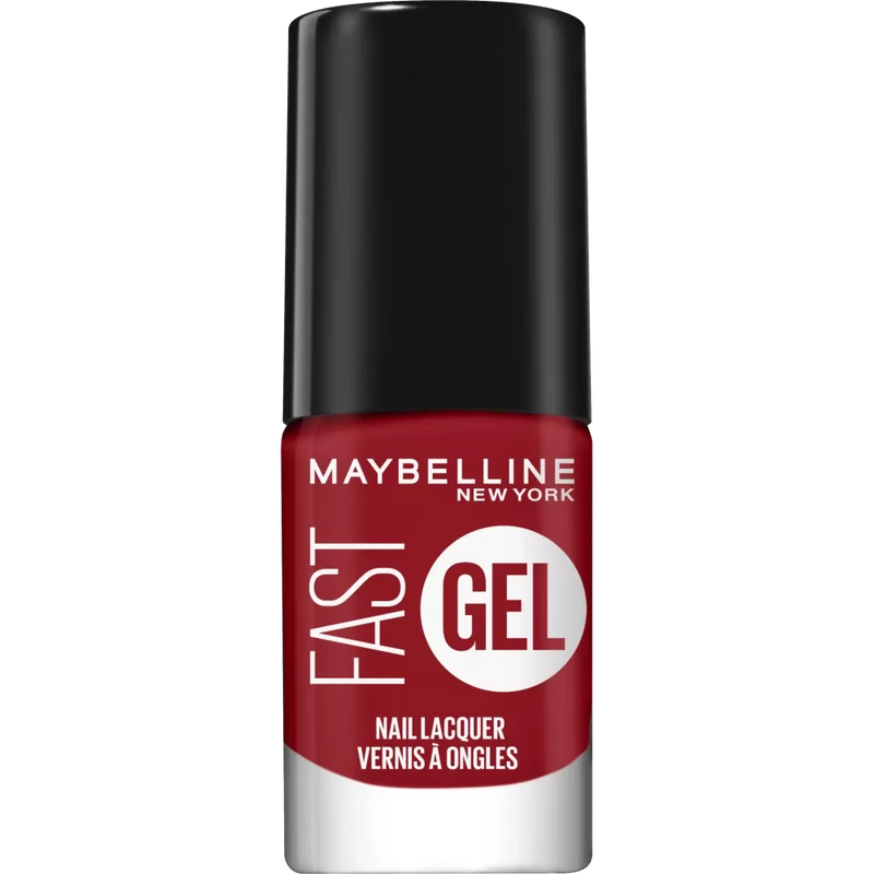 Maybelline New York Nagellak Fast Gel 11 Red Punch, 6,7 ml