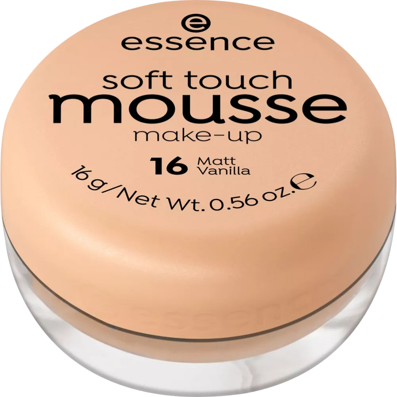 essence cosmetics Make-up soft touch mousse mat vanille 16, 16 g