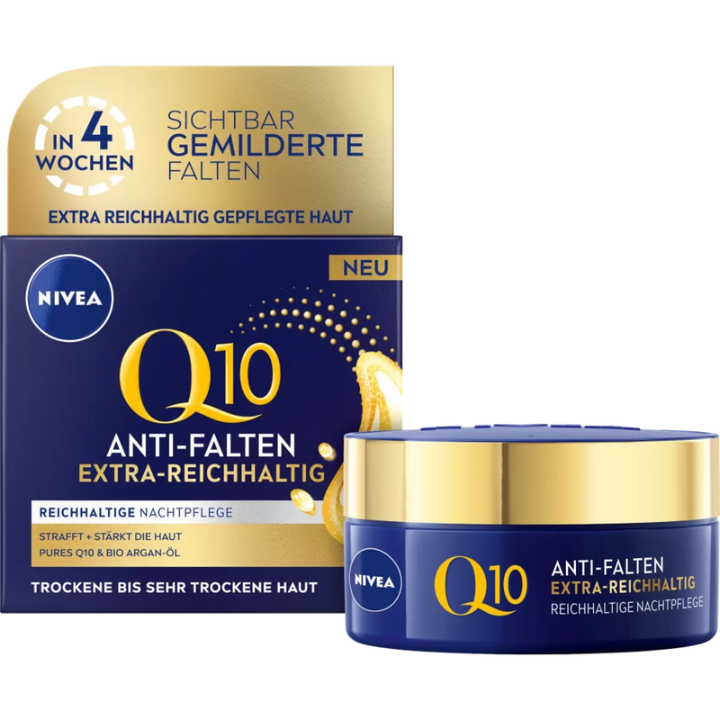 NIVEA Anti rimpel nachtcrème Q10 Power, 50 ml