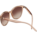 SUNDANCE Zonnebril in beige met bruin getinte glazen, Nature, 1 st