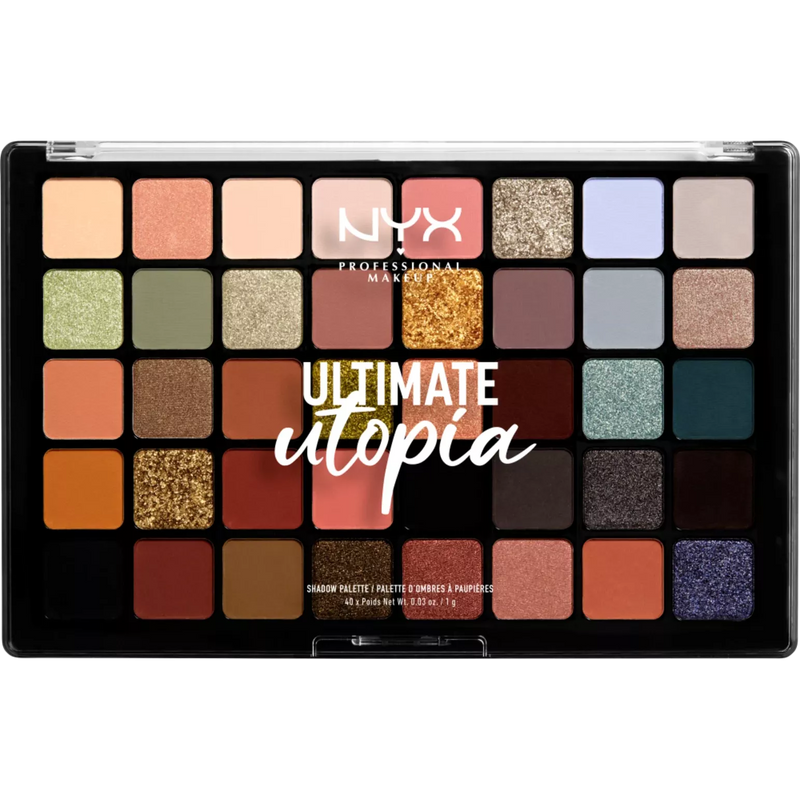 NYX PROFESSIONAL MAKEUP Oogschaduwpalet 01 Ultimate Utopia, 1 st