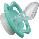 Sucette en silicone babylove Air Night, anatomique, bleu/blanc, taille 2, 5-18 mois, 2 pièces.