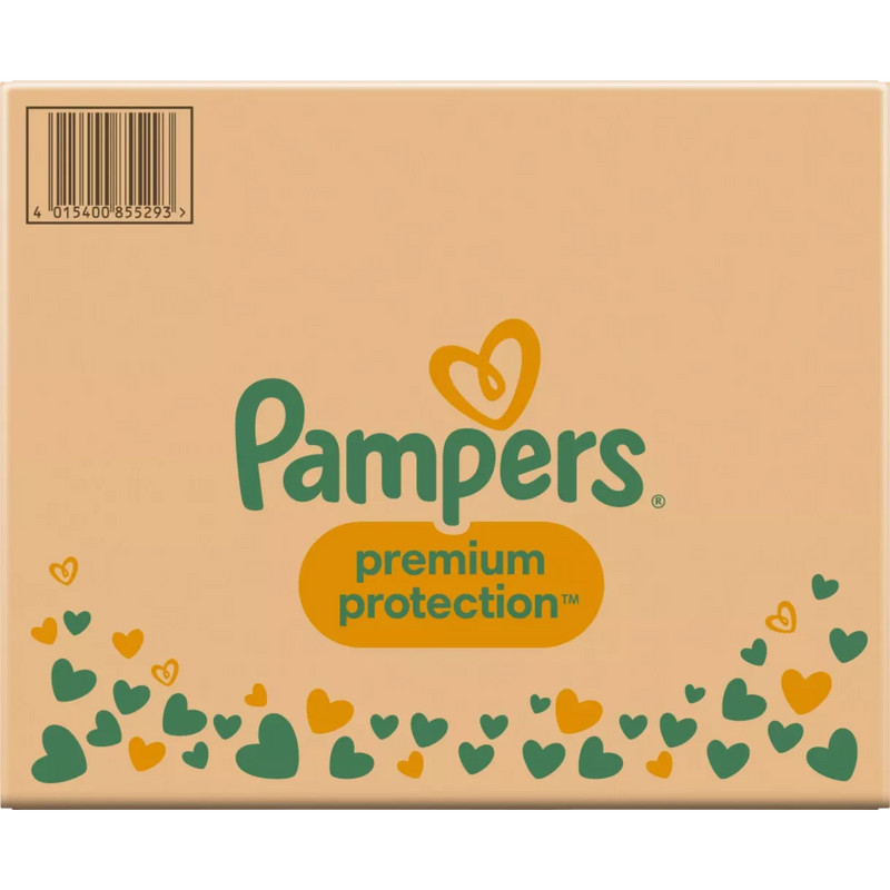 Pampers Luiers Premium Protection maat 3 Midi, 6-10kg, maandbox, 204 stuks