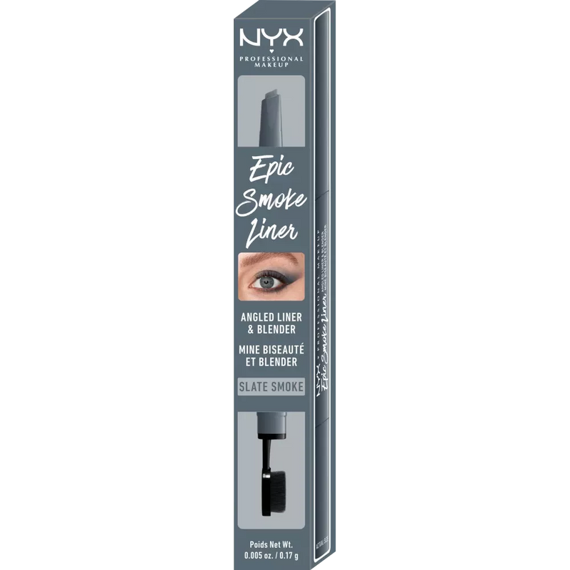NYX PROFESSIONAL MAKEUP Eyeliner Epic Smoke 10 Leisteen Rook, 0,17 g