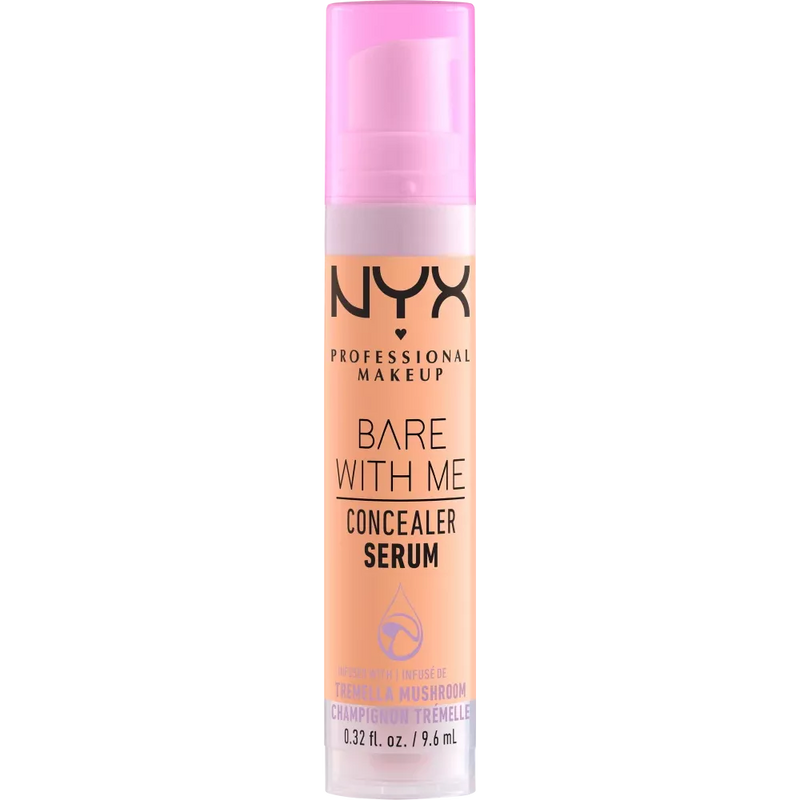 NYX PROFESSIONAL MAKEUP Concealer serum Bare With Me Beige 04, 9.6 ml