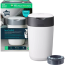 Tommee Tippee Twist & Click Luieremmer met 1 Navulcassette - Wit