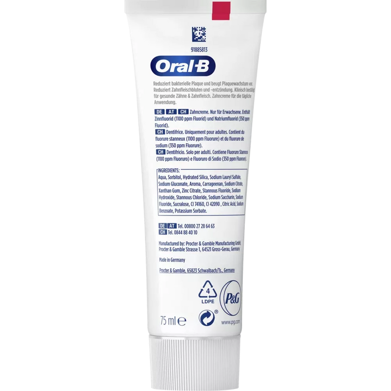 Oral-B Tandpasta Professional Tandvlees Intensieve Reiniging, 75 ml