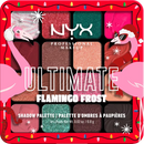 NYX PROFESSIONAL MAKEUP Palette de fards à paupières Ultimate Flamingo Frost XMAS Holiday, 1 pièce