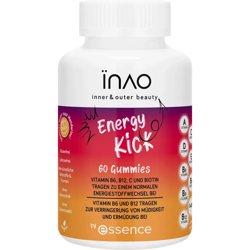 essence INAO Energy Kick gummies van essence 60 stuks, 180 g