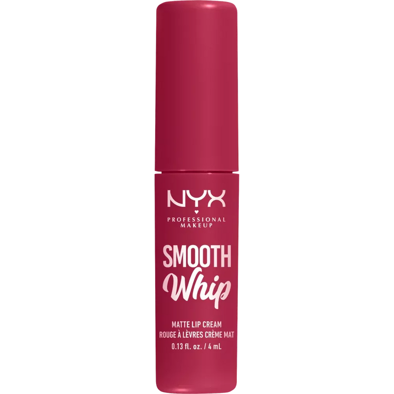NYX PROFESSIONAL MAKEUP Lipstick Smooth Whip Matte 08 Fuzzy Slippers, 4 ml