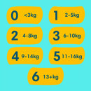 Couches Pampers Premium Protection Taille 5 Junior (11-16 kg), paquet en vrac, 50 pièces.