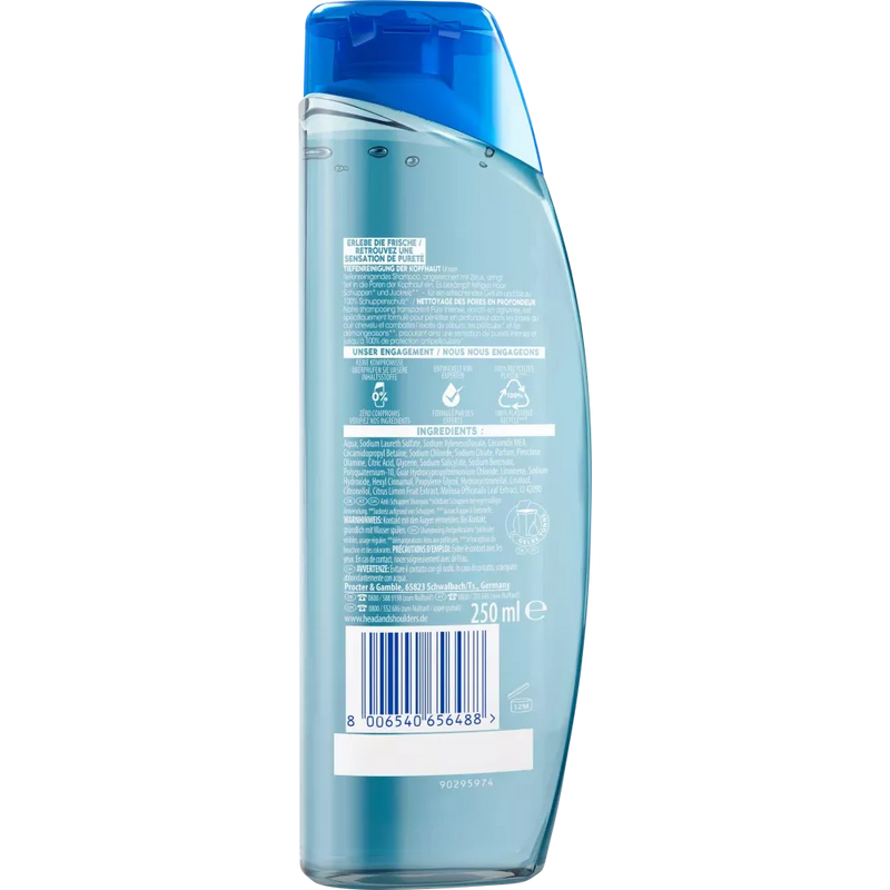 head&shoulders Shampoo antiroos, 250 ml