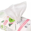 alverde NATURKOSMETIK Lingettes nettoyantes biologiques à la rose sauvage, 25 pcs.