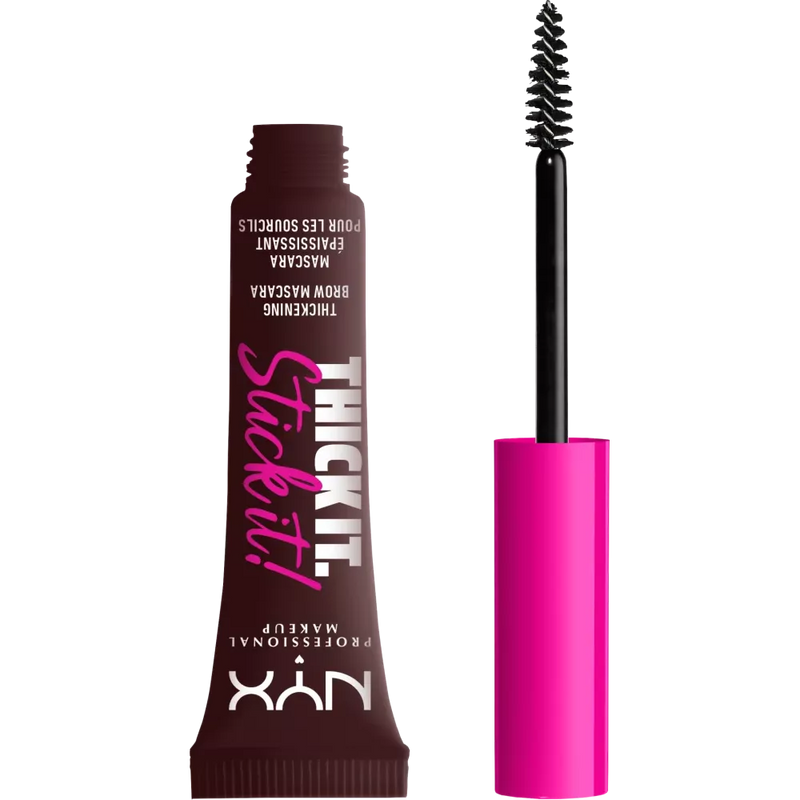 NYX PROFESSIONAL MAKEUP Wenkbrauwmascara Thick It Stick It 07 Espresso, 7 ml