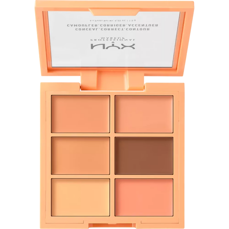 NYX PROFESSIONAL MAKEUP Concealer Palette Contour Light 01, 9 g