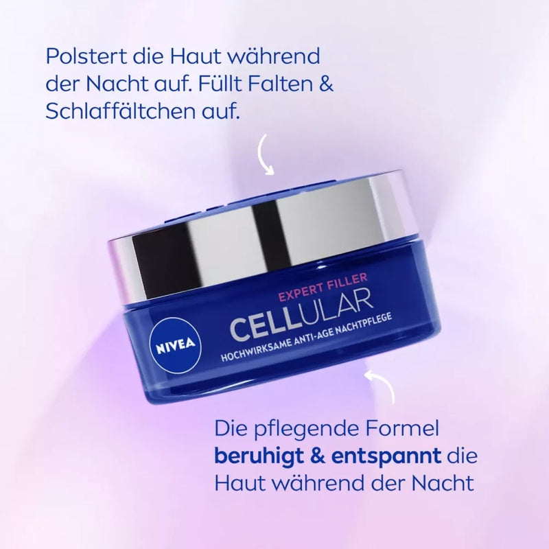 NIVEA Anti Age Nachtcrème Cellular Expert Filler, 50 ml