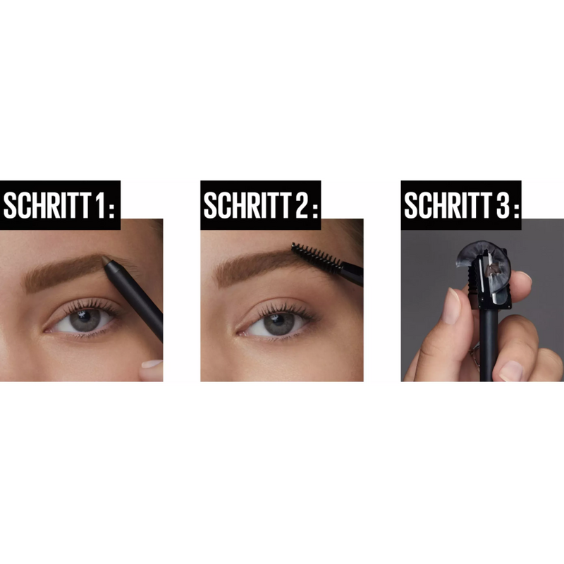 Maybelline New York Wenkbrauwpotlood Tattoo Brow 36H 6 Ash Brown, 1 stuk