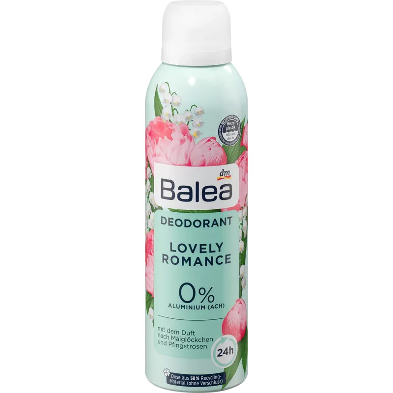 Balea Lovely Romance deodorantverstuiver, 200 ml