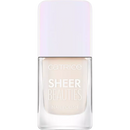 Vernis à ongles Catrice Sheer Beauties 010 Milky Not Guilty, 10,5 ml