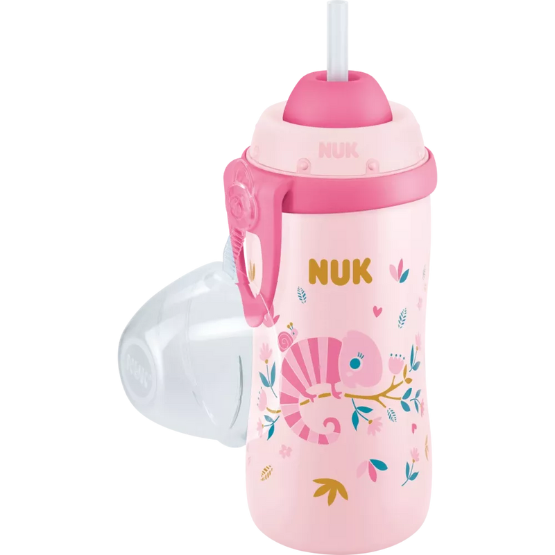Nuk Drinkfles Flexi Cup Kleurwissel, roze, vanaf 12 maanden, 300 ml, 1 st.