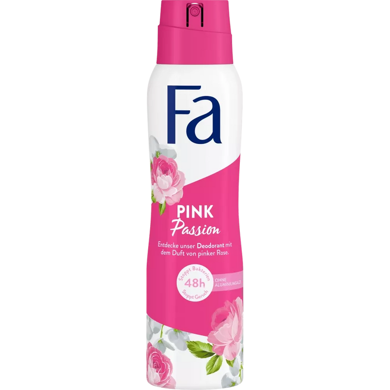 Fa Deo Spray Deodorant Pink Passion, 150 ml