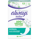 always Katoenbescherming Normaal inlegkruisje, 38 stuks