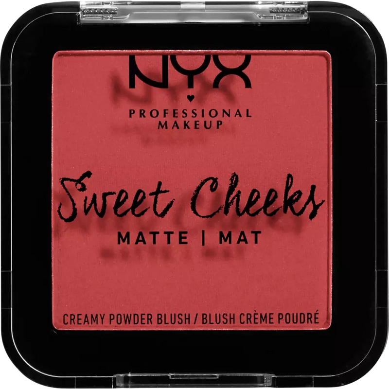 NYX PROFESSIONAL MAKEUP Blush Sweet Cheeks Mat Citrine Rose 04, 5 g