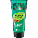 alverde MEN Douchegel Active Nature 3 in 1, 200 ml