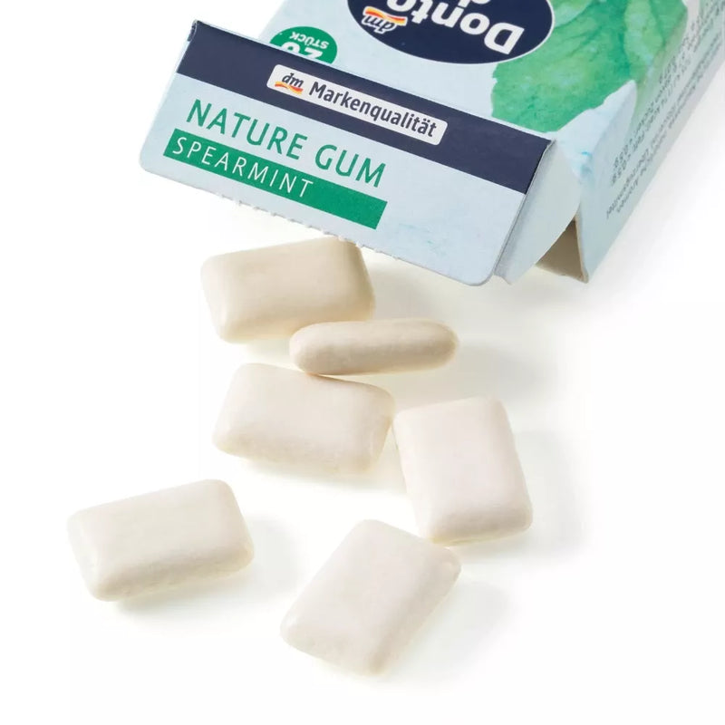 Dontodent Kauwgom Nature Gum, spearmint, 20 stuks