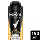 Rexona men Men Déo Spray Anti-Transpirant Sport Defense, 150 ml