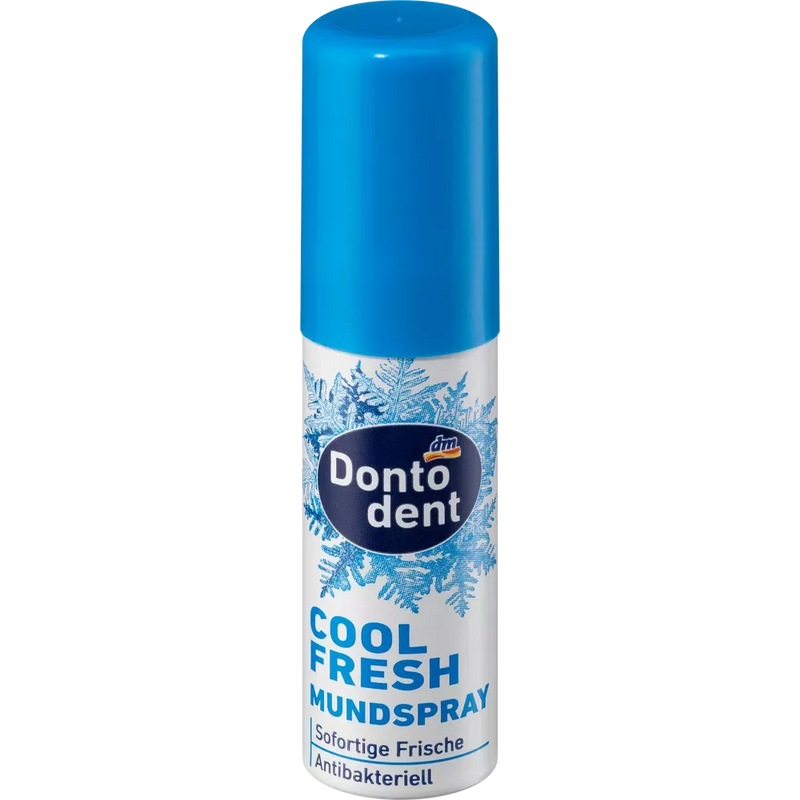 Dontodent Mondspray cool fresh, fluoridevrij, 15 ml