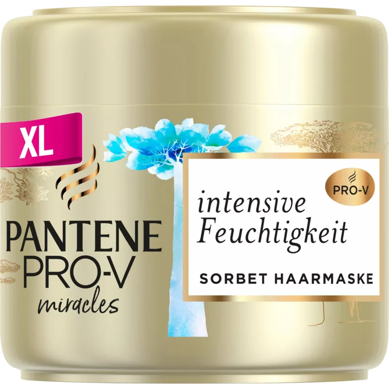 PANTENE PRO-V Haarmasker miracles intensive moisture sorbet, 300 ml