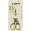 Ciseaux à sourcils ebelin effet oiseau, 1 pièce