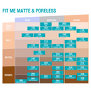 Maybelline New York Foundation Fit Me Matte & Poreless 355 Pecan, 30 ml