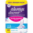 always Hygiene pads blaaszwakte Discreet Lang Big Pack, 20 stuks