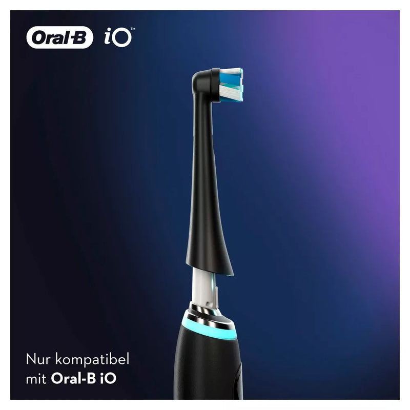 Oral-B Opzetborstels iO Ultimate Cleaning zwart, 2 stuks