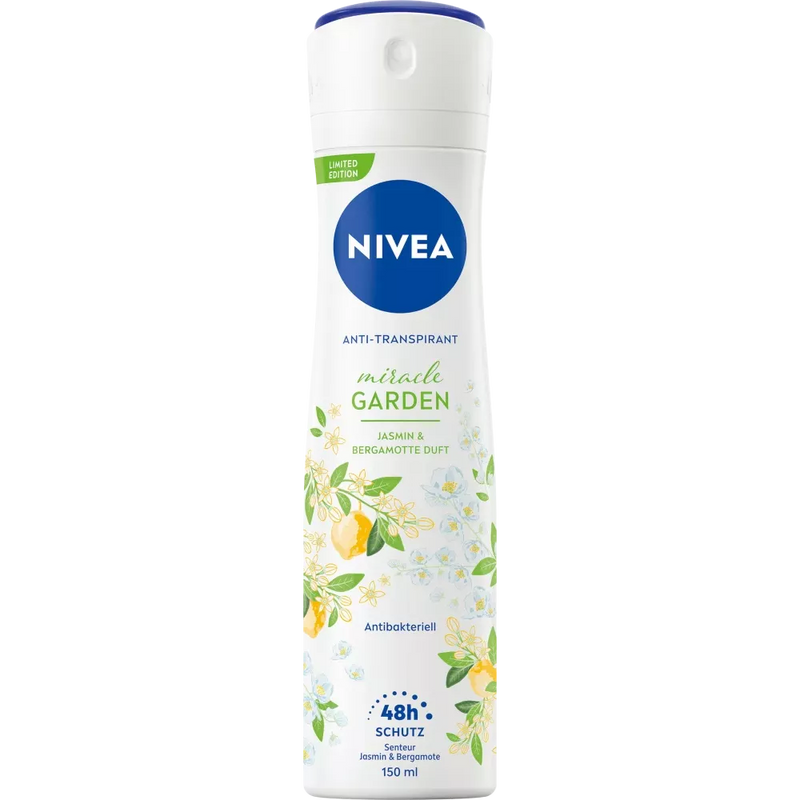 NIVEA Jasmijn & Bergamot Deodorant Spray, 150 ml