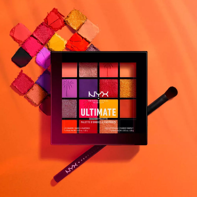 NYX PROFESSIONAL MAKEUP Palette de fards à paupières Ultimate 13 Festival, 1 pièce