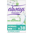 always Katoenbescherming Normaal inlegkruisje, 38 stuks