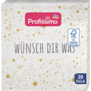 Profissimo Cocktailservetten "Make a wish" (25x25 cm), 20 stuks.