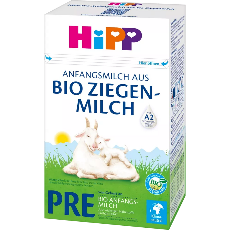 Hipp Oorspronkelijke melk Pre van geitenmelk vanaf de geboorte, 400 g