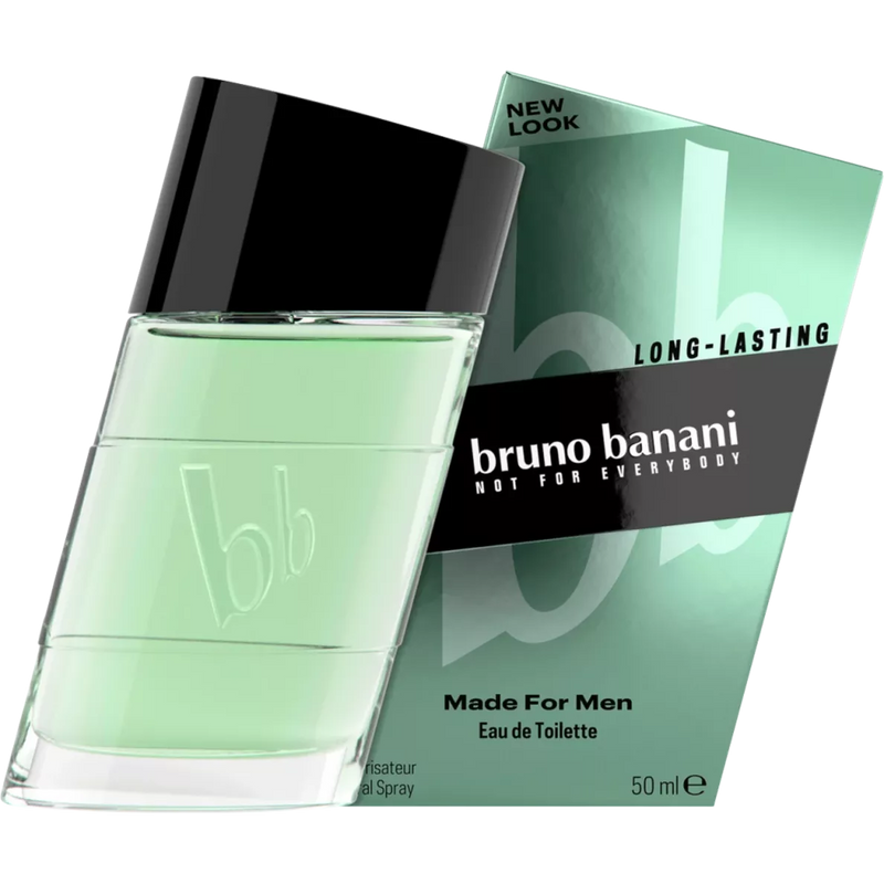 Bruno Banani Eau de Toilette Made for Men, 50 ml