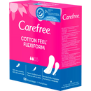 Carefree Cotton Feel Flexiform inlegkruisje zonder geurstof, 56 stuks
